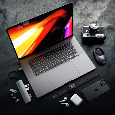 Satechi USB-C Slim Multiport With Ethernet Adapter (V3) (Space Grey) - Digital3d.com.au